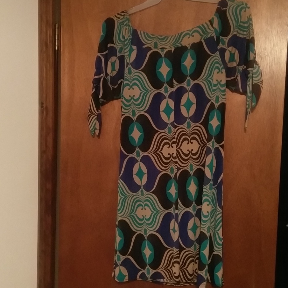 Multicolored Mini Dress - Picture 5 of 5